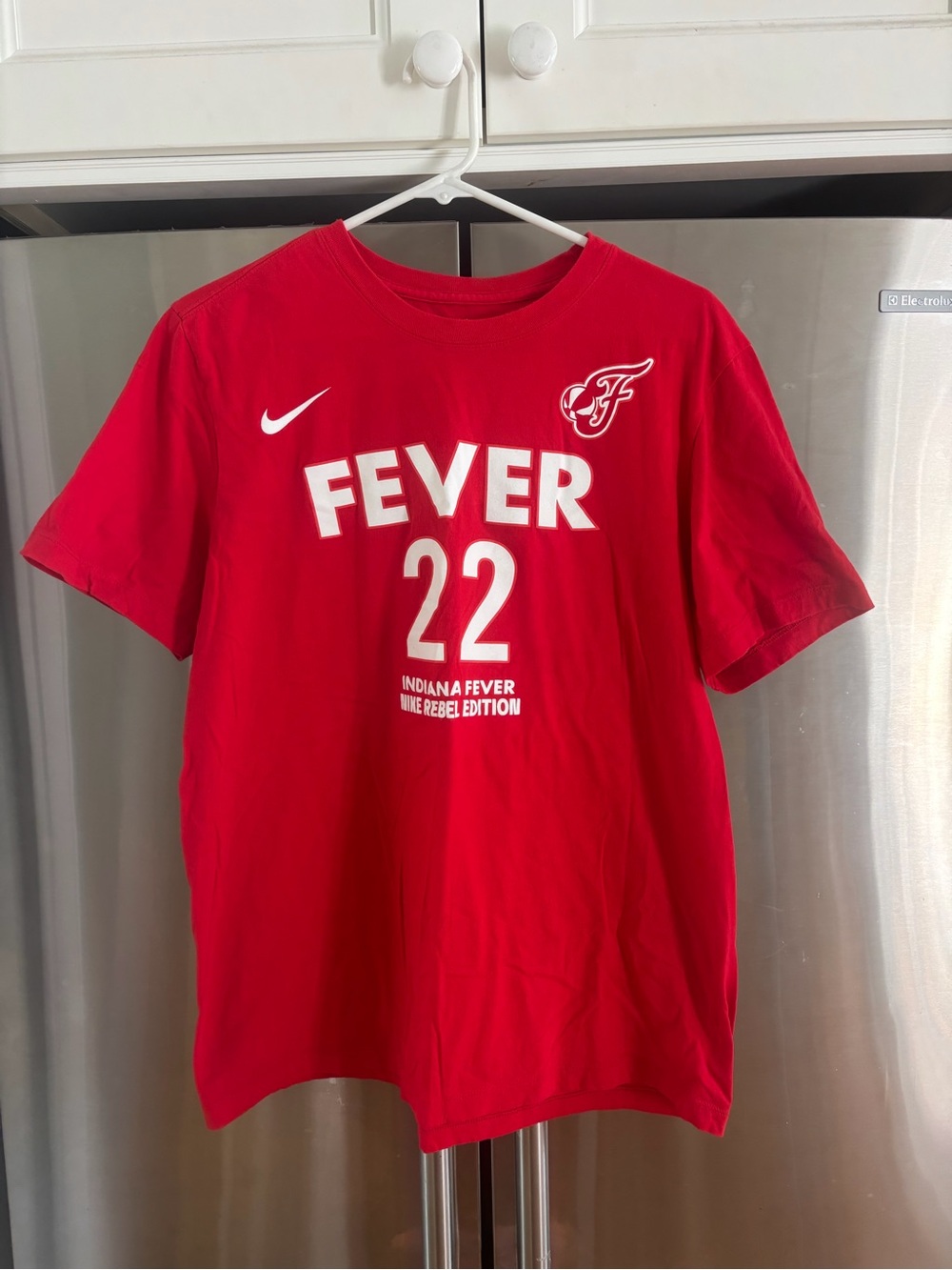 Nike Caitlin Clark Indiana Fever '22 Red Tee